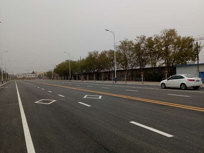宋元瓷規(guī)劃二路道路、綠化及配套設(shè)施實(shí)景圖